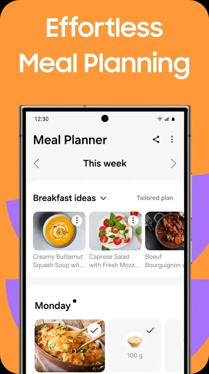 Samsung Food screenshot 1